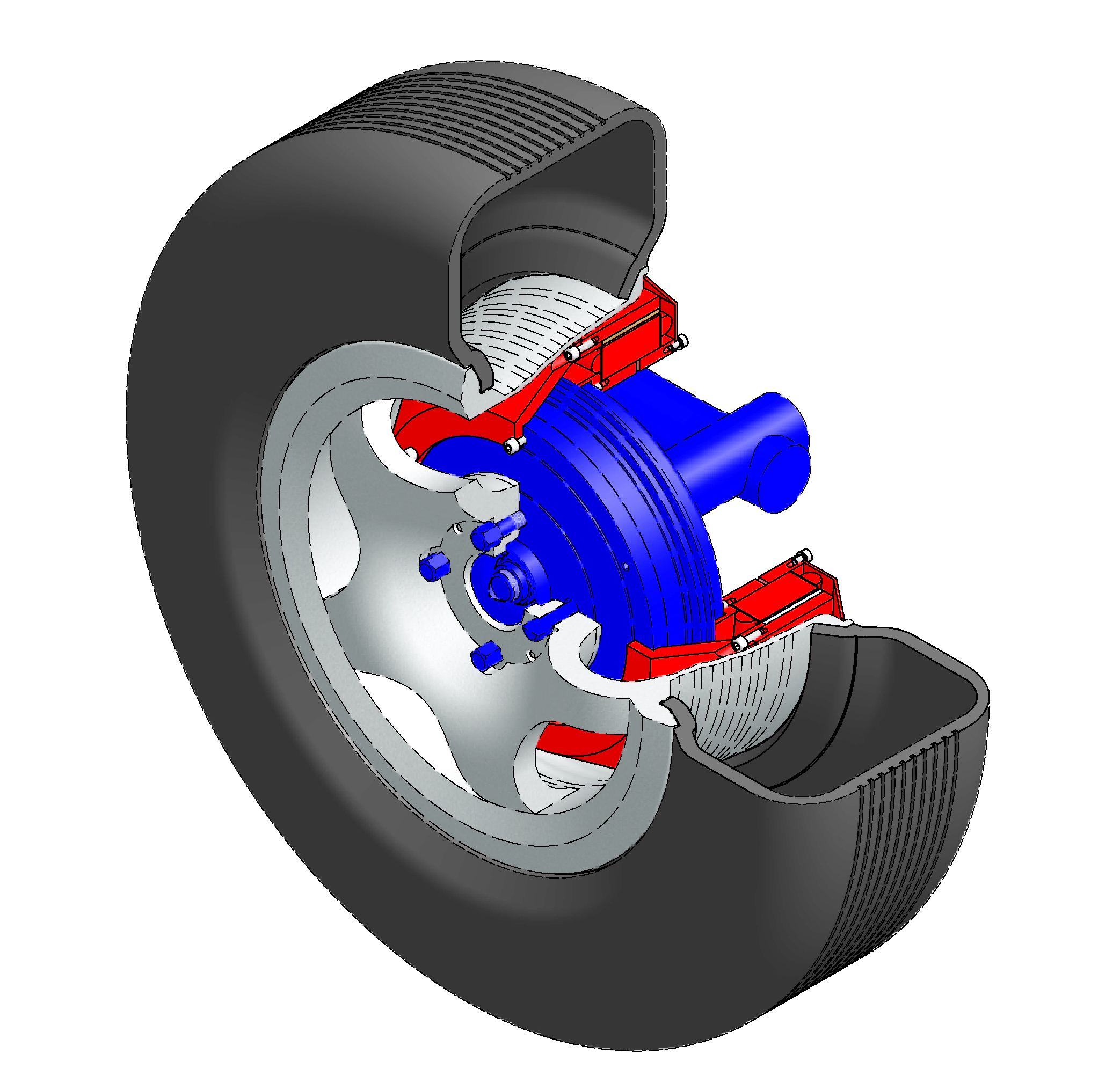 8,5 kW In Wheel Electric Motor (HUB Motor)