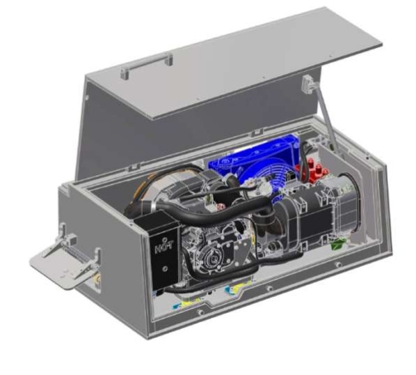 10 kW 28 Vdc Auxilary Power Unit (213.231540) Water cooled